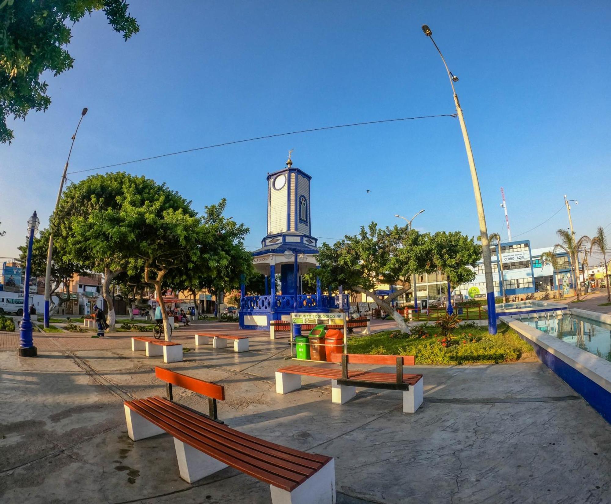 Hospedaje Rocio Del Mar Cerro Azul Exterior foto